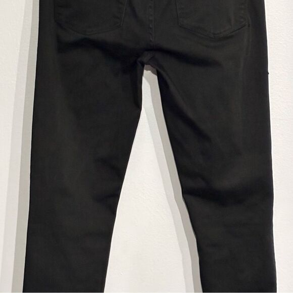 J. Crew Women’s Black 9” Rise Toothpick Skinny Denim Ankle Jeans Stretch Size 28 - Picture 12 of 17